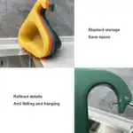 Kitchen Sink Swan Drainage Organizer