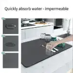 Ultra-Absorbent Kitchen Drying Mat