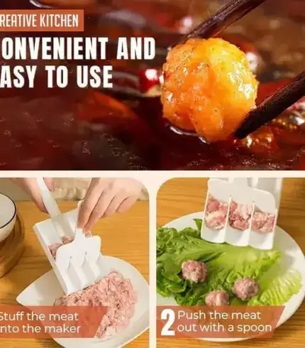 Creative Kitchen Triple Meatball Maker