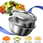 Vegetable Slicer Drain Basket - Image 3