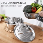 Vegetable Slicer Drain Basket - Image 9