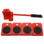 Furniture Moving Wheels 5 Piece Set - Image 4